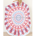 Serviette de mandala ronde